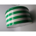 Vintage GOODHOPE WARE Green & White striped cake tin