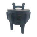 Vintage Chinese Archaic design ice bucket in the James Mont style made in Taiwan 30x22cm