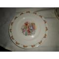 BUNNYKINS PLATE BY ROYAL DOULTON