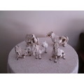 FAMILY OF 5 CHEVAL PONIES 13 CM HEIGHT