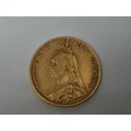 Queen Victorian half sovereign 1887