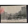 ANTIQUE PHOTO POSTCARD USA CLEVELAND TO CAPE TOWN 1904