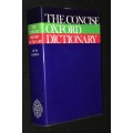 THE CONCISE OXFORD DICTIONARY FITH EDITION