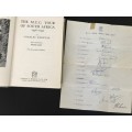 M.C.C. SOUTH AFRICA TOUR 1956-57 ENGLAND PLAYERS SIGNED BY ENGLAND PLAYERS