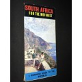 VINTAGE SOUTH AFRICA FOR THE MOTORIST BOOKLET
