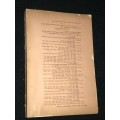 ANNALS OF THE SA MUSEUM VOLUME XXIII OCT 1926