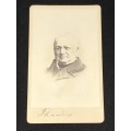1860's CDV PHOTOGRAPH OF ADOLPHE THIERS