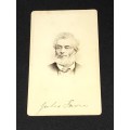 1860's CDV PHOTOGRAPH OF JULES FAVRE