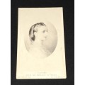 1860's PORTRAIT PRINT CDV OF H.R.H. PRINCESS OF WALES