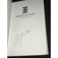 ANDRE WATSON THE AUTOBIOGRAPHY WITH PAUL DOBSON SIGNED COPY