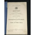 1925 REPORT RESUMPTION OF GOLD PAYMENTS BY THE UNION OF SOUTH AFRICA - E.W. KEMMERER