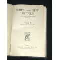 SHIPS AND SHIP MODELS SEPT 1932 TO AUG 1933