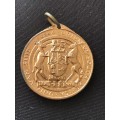 1937 UNION OF SOUTH AFRICA CORONATION BRONZE MEDAL