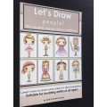 LET`S DRAW PEOPLE THE COMPLETE STEP BY STEP ART WORKBOOK BY ARTIST CHANELLE CORREIA