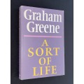A SORT OF LIFE BY GRAHAM GREENE 1ST EDITION