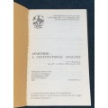 APARTHEID A CONSTITUTIONAL ANALYSIS BY DJP HAASBROEK