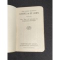 THE POCKET PICTORIAL GOSPEL OF ST. JOHN - ACTIVE SERVICE EDITION 1939