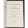 GENERAL PRINCIPLES OF THE KABBALAH BY RABBI MOSES C. LUZZATTO
