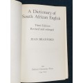 A DICTIONARY OF SOUTH AFRICAN ENGLISH BY JEAN BRANFORD