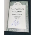 INA PAARMAN REAL FOOD FOR REAL PEOPLE SIGNED