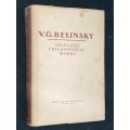 V.G. BELINSKY SELECTED PHILOSOPHICAL WORKS 1948