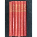 THE WAR IN PICTURES 6 VOLUMES ODHAMS 1939 - 1945