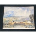 J.M.W. TURNER WATERCOLOURS FROM THE BRITISH MUSEUM CPT/PRETORIA GALLERIES 1978