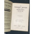 THE MORRIS MINOR SERIES `MM` OPERATION MANUAL FIFTH EDITION
