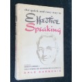 THE QUICK AND EASY WAY TO EFFECTIVE SPEAKING BY DALE CARNEGIE