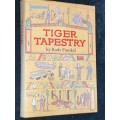 TIGER TAPESTRY BY RUDY FRANKEL SIGNED