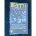 LED ZEPPELIN THE SONG REMAINS THE SAM IN CONCERT AND BEYOND VHS