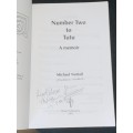NUMBER TWO TO TUTU A MEMOIR BY MICHAEL NUTTALL SIGNED BY DESMOND TUTU AND AUTHOR