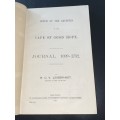 PRECIS OF THE ARCHIVES OF THE CAPE OF GOOD HOPE JOURNAL 1699-1732 H.C.V. LEIBBRANDT 1896