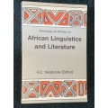 ANTHOLOGY OF ARTICLES ON AFRICAN LINGUISTICS AND LITERATURE BY A.C. NKABINDE