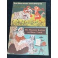 VINTAGE AFRIKAANS CHILDREN TITLES X 6  FROM 1960`S AND 1970`S