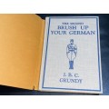 2 X WARTIME BRUSH UP YOUR GERMAN BY J.B.C. GRUNDY