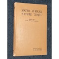 SOUTH AFRICAN NATURE NOTES BY S.H. SKAIFE