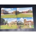 NORTHHAMPTONSHIRE HERITAGE POSTCARD TO SOUTH AFRICA 2000