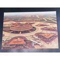 VINTAGE CHARLES DE GAULLE AIRPORT POSTCARD