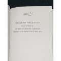 THE QUEST FOR JUSTICE EDITED BY ELLISON KAHN SIGNED