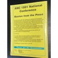 ANC NATIONAL CONFERENCE JULY 1991 REPORT