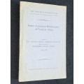 SELECT ANNOTATED BIBLIOGRAPHY OF TROPICAL AFRICA JUNE 1956