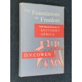 THE FOUNDATIONS OF FREEDOM BY D.V. COWEN