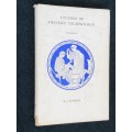 STUDIES IN ANCIENT TECHNOLOGY VOLUME IV BY R.J. FORBES