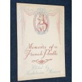 MEMOIRS OF A FRENCH POODLE EDITED BY MADELEINE MASSON