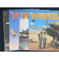 WINGS THE ENCYLOPEDIA OF AVIATION IN WEEKLY PARTS   X 4