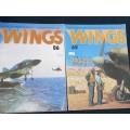 WINGS THE ENCYLOPEDIA OF AVIATION IN WEEKLY PARTS   X 4