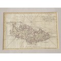1787 A CHART OF FALKLAND`S ISLANDS BY THOMAS KITCHIN