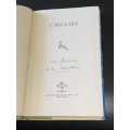 I DECLARE BY JACK CHEETHAM SIGNED