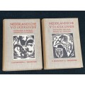 NEDERLANDSCHE VOLKSKUNDE 2 VOLUMES 1930`S